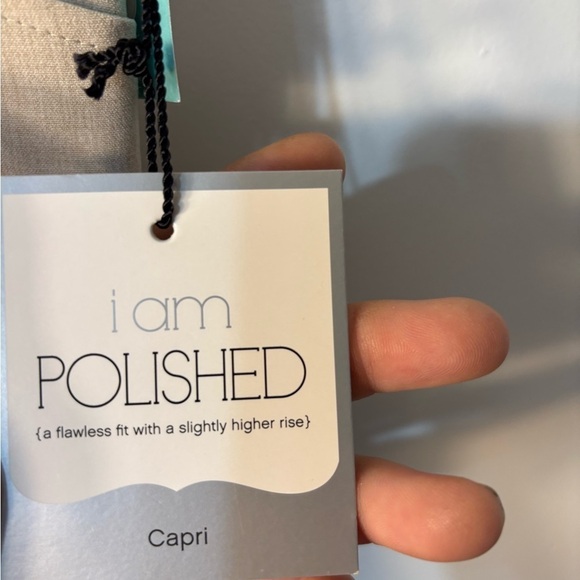 NWT Maurice’s I am Polished Light Tan Women’s Capri Pants Size 9/10 - Picture 8 of 9